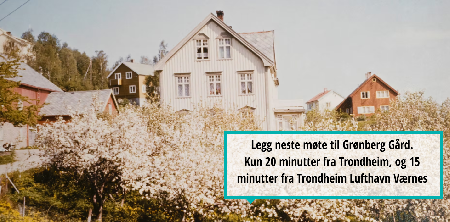 Gammelt bilde av Grønberg Gård