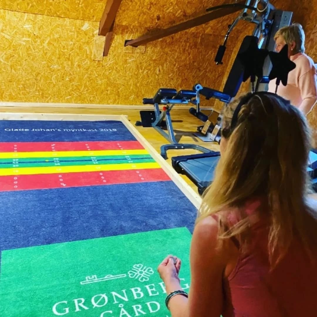 Myntkast på Grønberg Gård